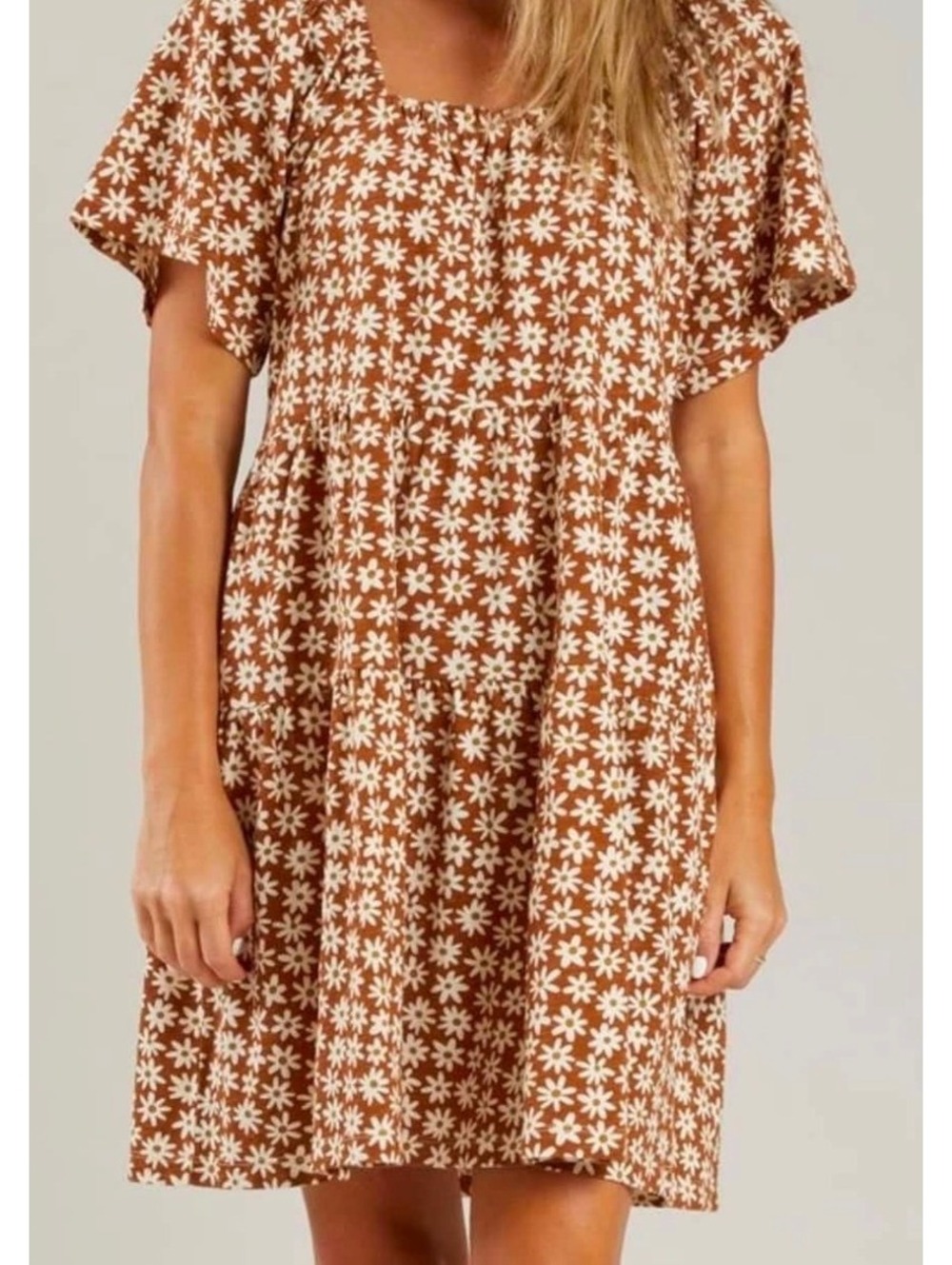 Rylee and Cru Women’s Cotton Daisy Midi Dress Size M